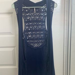 Lace vest